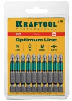 фото Биты KRAFTOOL Optimum 26122-2-50-10