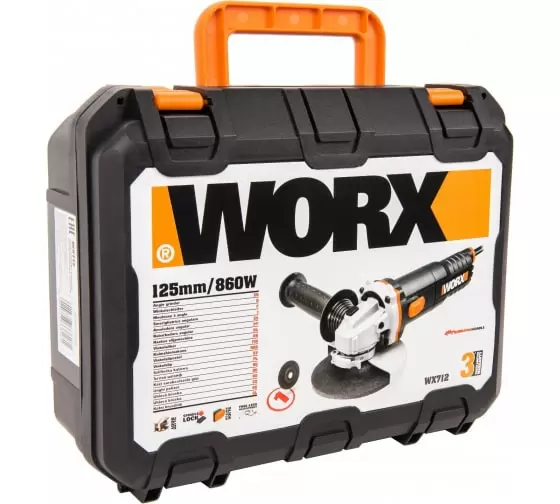 фото УШМ (болгарка) WORX WX712