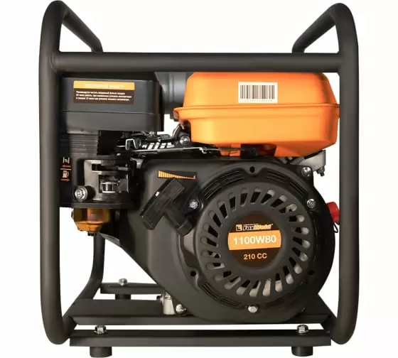 фото Мотопомпа FoxWeld 1100W80 4х