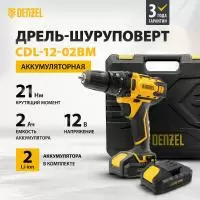 фото Аккум.дрель DENZEL CDL-12-02BM Li-Ion