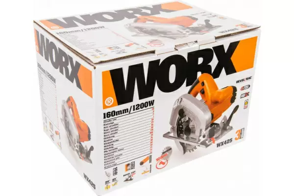 фото Дисковая пила WORX WX425