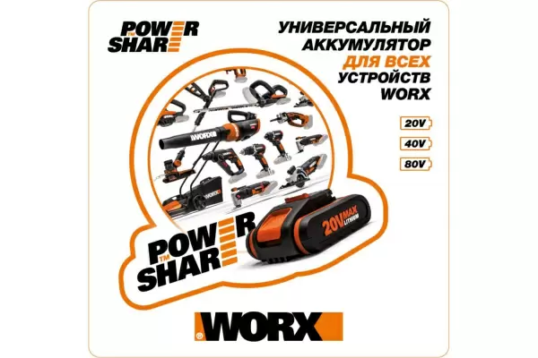 фото Перфоратор WORX WX337 700