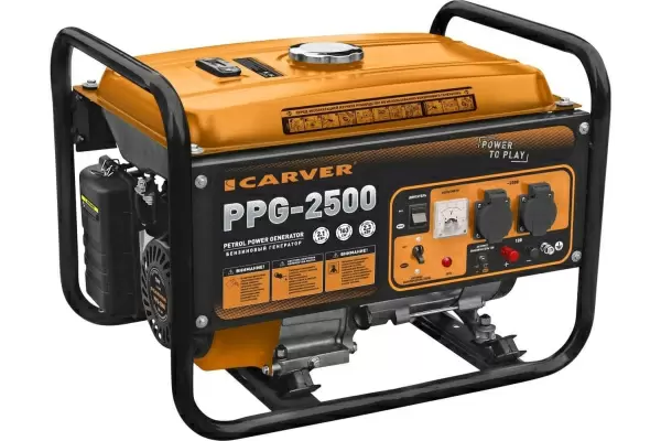 фото Бензиновый генератор CARVER PPG-2500