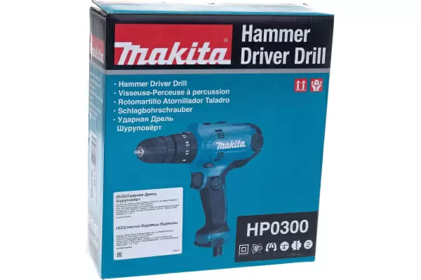 фото Дрель-шуруповерт ударная MAKITA HP0300