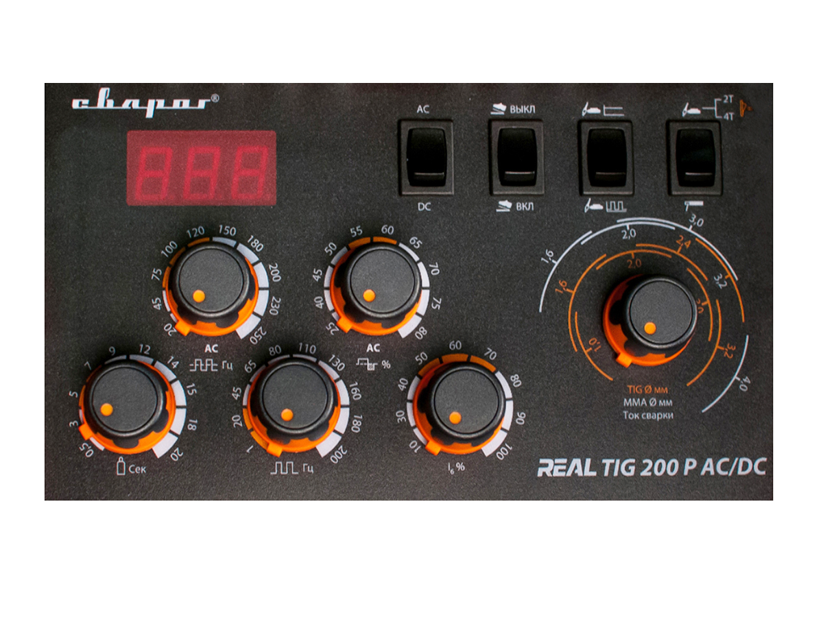 REAL TIG 200 P AC/DC (E20101) Сварог 00000095484 – фото товара
