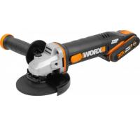 Аккумуляторная угловая шлифмашина WORX WX803 (1)