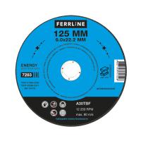 Круг для шлифования FerrLine Energy 125 х 6 х 22,2 мм A30TBF