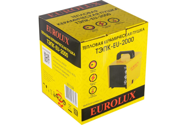 Тепловая электрическая пушка Eurolux ТЭПК-EU-200010