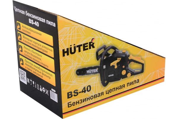 фото Бензопила HUTER BS-40 1