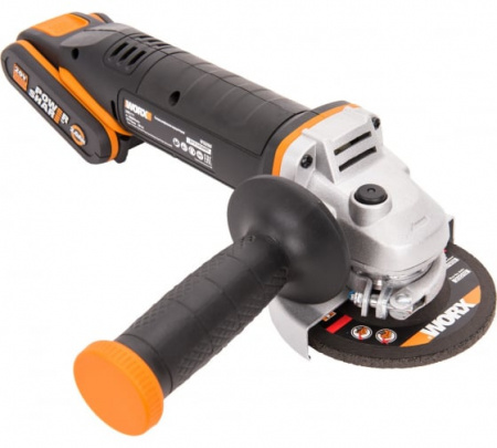 Аккумуляторная угловая шлифмашина WORX кейс WX800 (10)