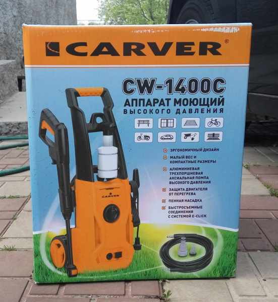 Характеристики Мойка высокого давления Carver CW-1400C 2