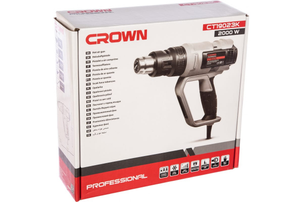 Технический фен CROWN CT19023K6